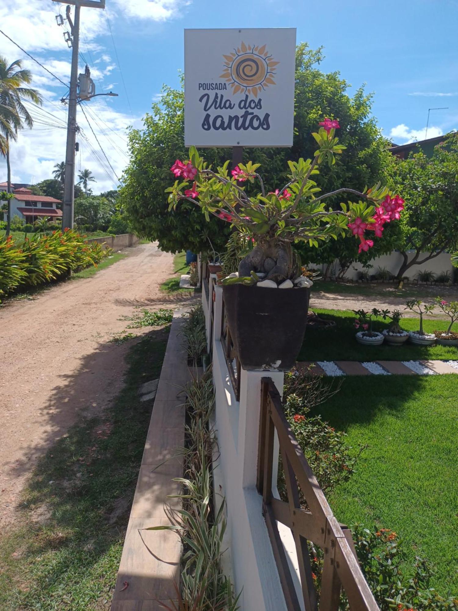 Pousada Vila Dos Santos Pôrto das Galinhas Buitenkant foto